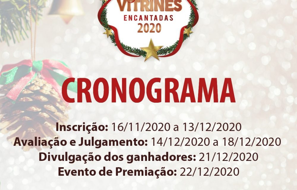 cronograma 20201 1000x640 - Inscrições abertas para o Prêmio Vitrines Encantadas 2020 em São José